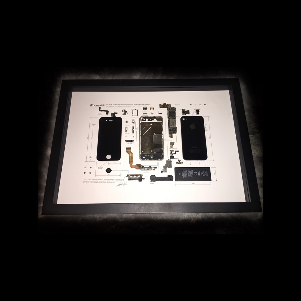 Grid Studios Deconstructed IPhone 4S Artwork